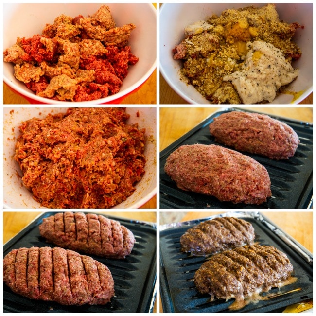 Kalyn's Best Meatloaf (Family Favorite) process shots collage