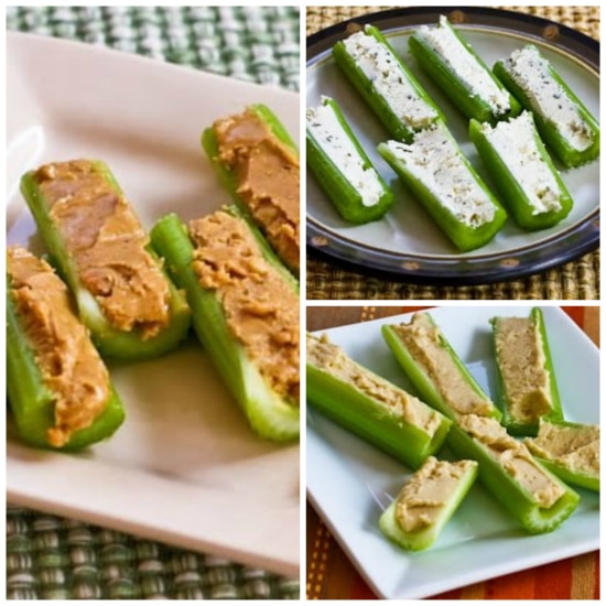 Snacks with Celery collage