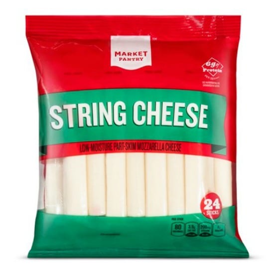 Cheese sticks in package