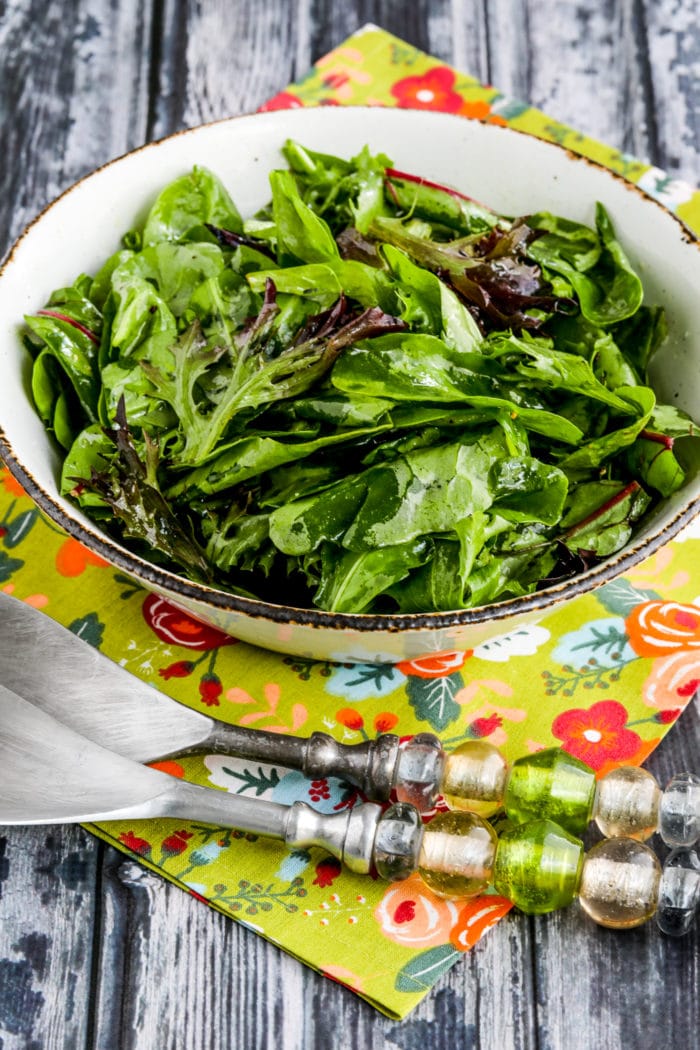 Mixed Baby Greens with Balsamic Vinaigrette Recipe 