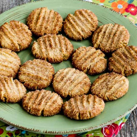Sugar-Free Flourless Cookies with Almond Flour and Flaxseed on KalynsKitchen.com