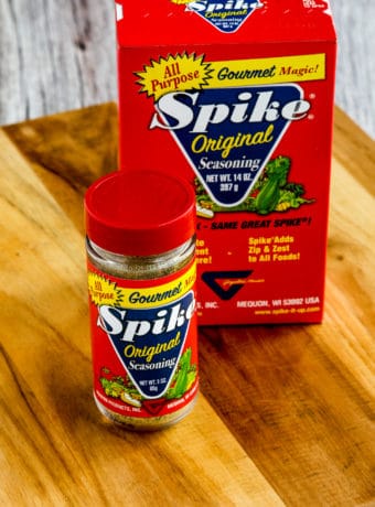 Kalyn's Kitchen Picks: Spike Seasoning photo of box and jar of Spike