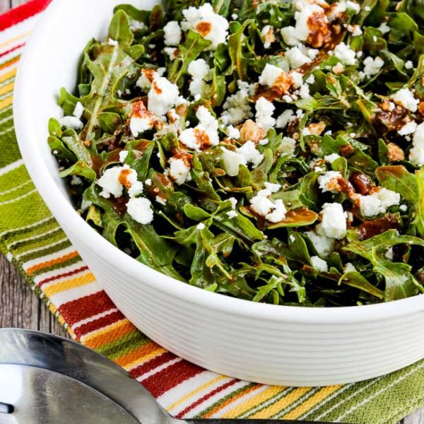 Arugula Salad with Feta Kalyn's Kitchen