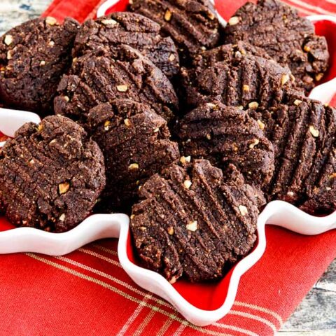 Flourless Sugar Free Peanut Butter Chocolate Cookies Video Kalyn S Kitchen