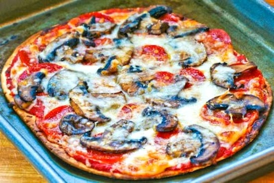 Carb-Conscious Flatbread Pizza to Make at Home top photo