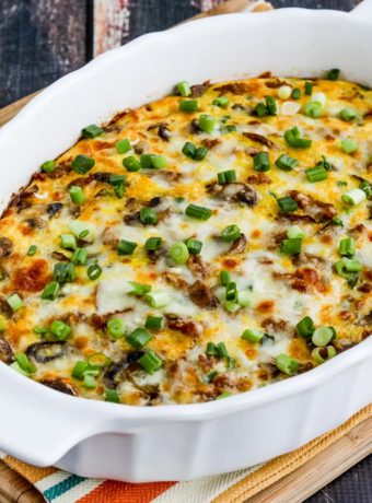 More Breakfast Casserole Recipes to Try: Breakfast Casserole with Mushrooms, Green Bell Peppers, and Feta from Kalyn's Kitchen Green Chile Baked Breakfast Casserole from My Wooden Spoon Broccoli Cheese Breakfast Casserole from Kalyn's Kitchen Breakfast Pizza Casserole from Just Baking Mushroom and Feta Breakfast Casserole from Kalyn's Kitchen