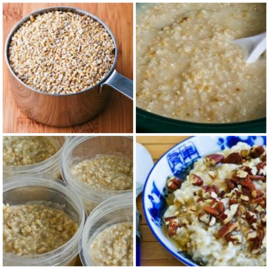 Process photos for How to Make Steel Cut Oats in a CrockPot 