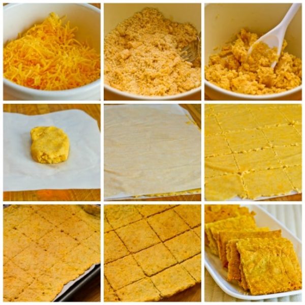 Almond Flour Cheese Crackers (Video) Kalyn's Kitchen