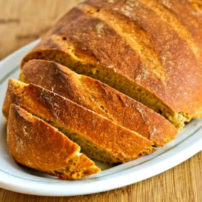 100% White Whole Wheat Bread with Olive Oil found on KalynsKitchen.com