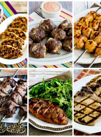 Ten Low-Carb Grilling Recipes Your Family Will Love on KalynsKitchen.com