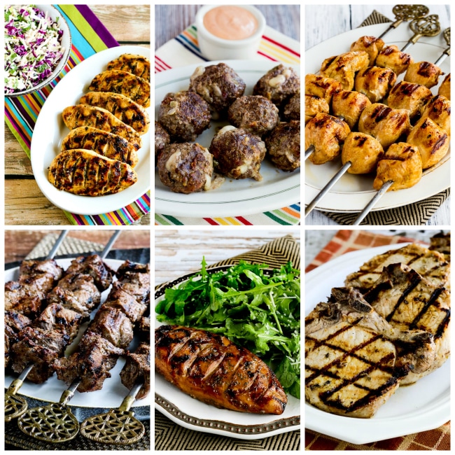 Ten Low-Carb Grilling Recipes Your Family Will Love on KalynsKitchen.com
