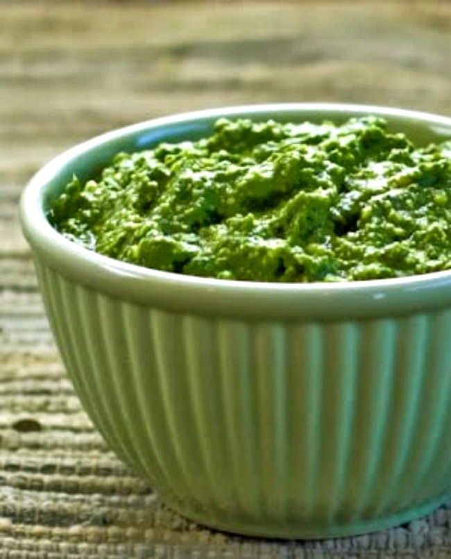 Basil Pesto with Lemon