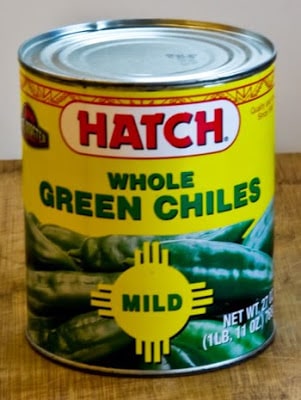 Green Chilis in a can