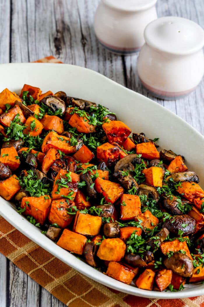Sweet Potatoes and Mushrooms Kalyn's Kitchen