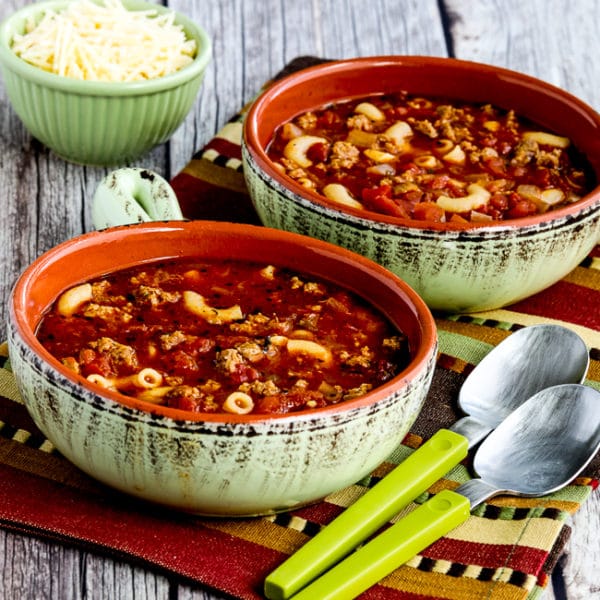 Italian Sausage, Tomato, and Pesto Soup Kalyn's Kitchen