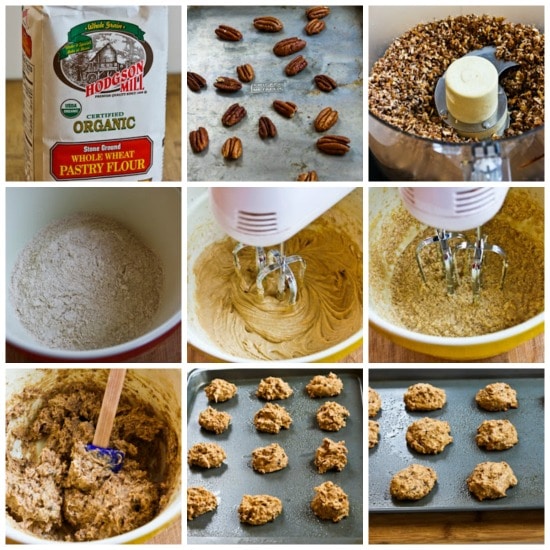 Low-Sugar and Whole Wheat Ranger Cookies with Pecans, Coconut, and Chocolate