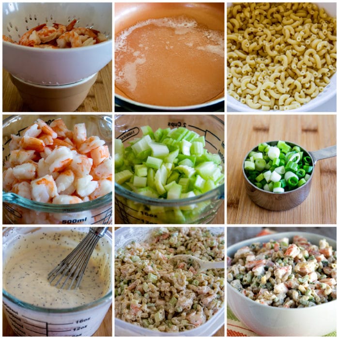 Best Ever Macaroni Salad with Shrimp - Gift of Hospitality