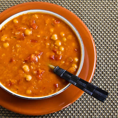 Red Lentil and Chickpea Soup