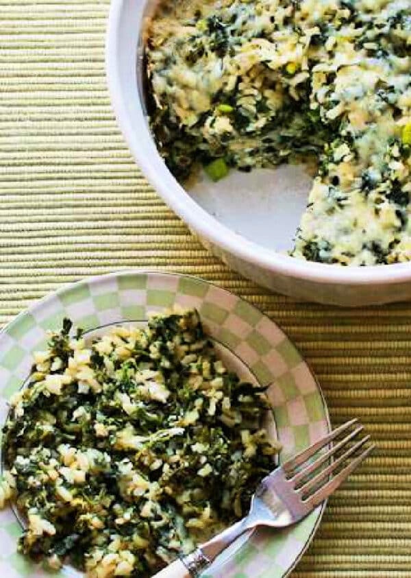Spinach Feta Casserole with Brown Rice Kalyn's Kitchen