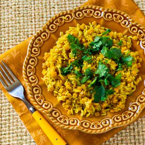 Curried Rice and Red Lentils