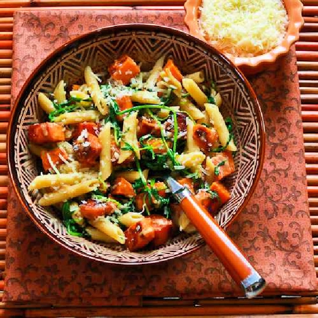 Pasta with Sweet Potatoes – Kalyn's Kitchen