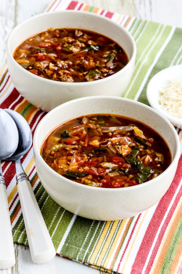 Low-Carb Cabbage Soup Recipes – Kalyn's Kitchen