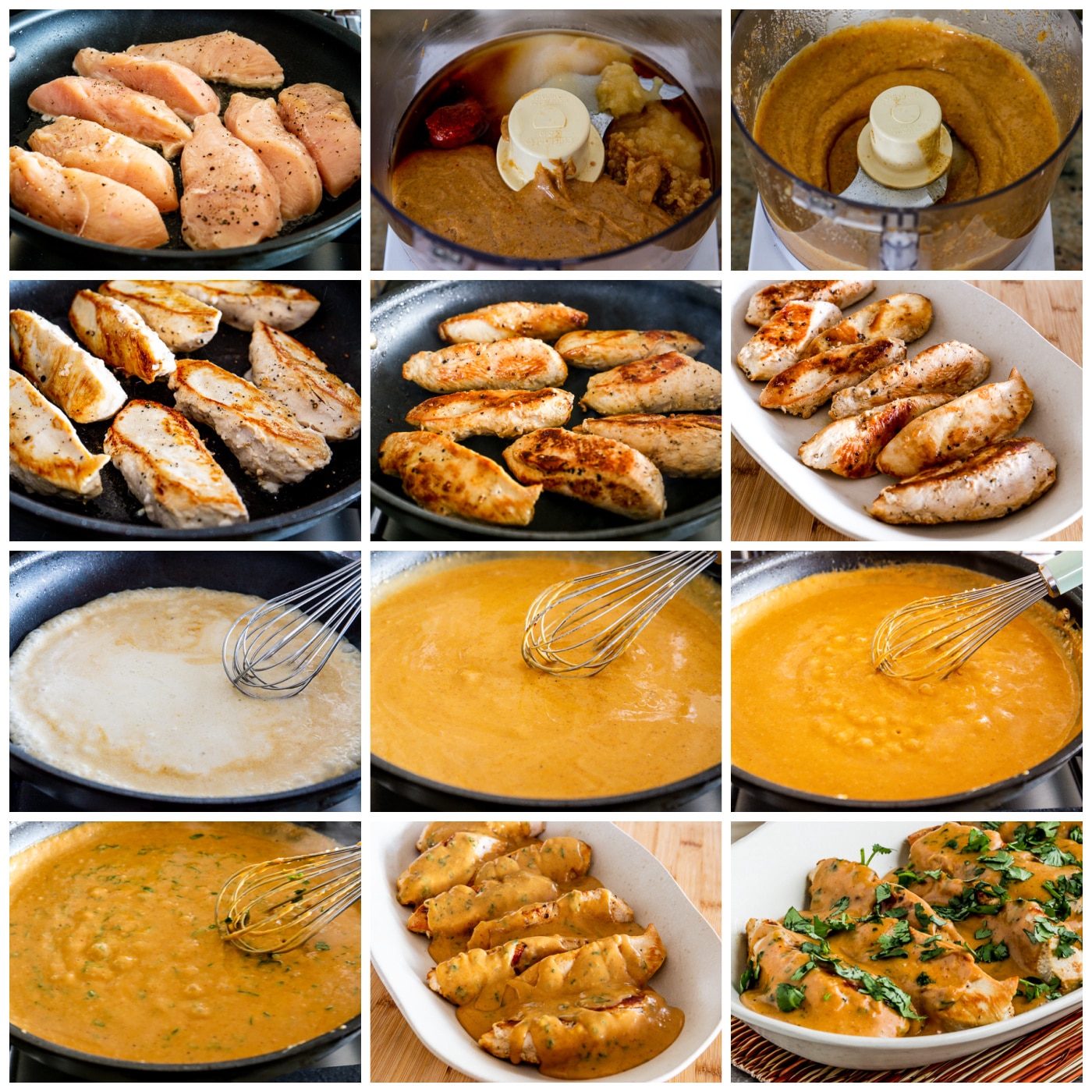 Chicken With Peanut Sauce Kalyn S Kitchen   Chicken Peanut Sauce Collage2 1400 