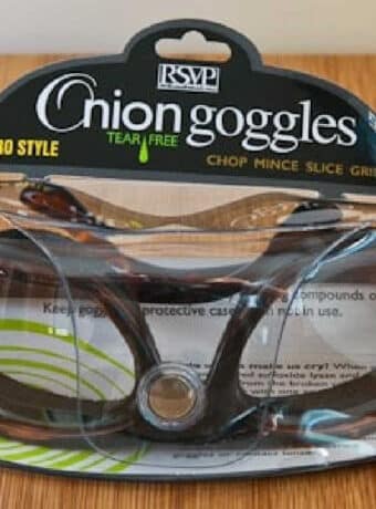 Kalyn's Kitchen Picks: Onion Goggles shown in package