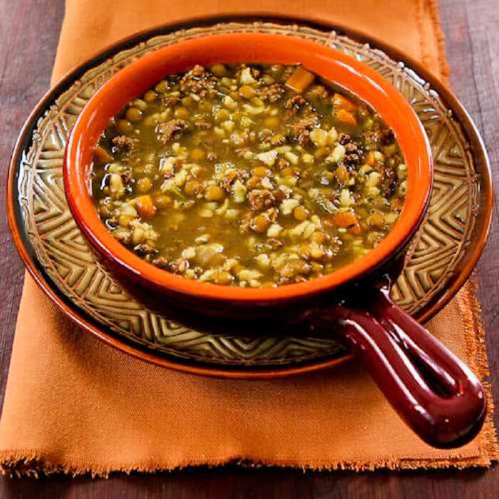 Lentil Soup with Ground Beef Kalyn's Kitchen