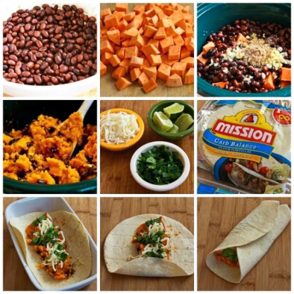 Sweet Potato and Black Bean Burritos Kalyn's Kitchen