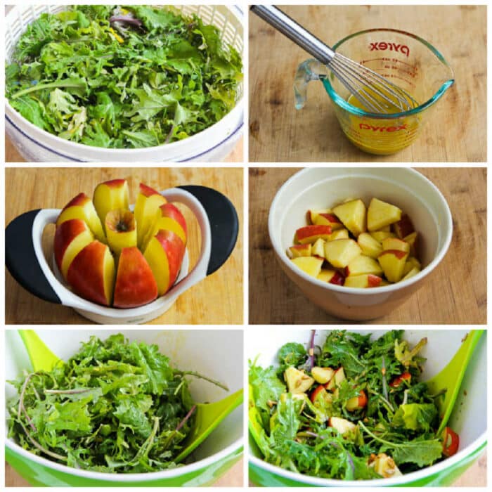 Kale and Apple Salad Kalyn's Kitchen