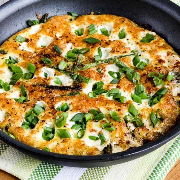 Asparagus Frittata with Fresh Mozzarella Kalyn's Kitchen