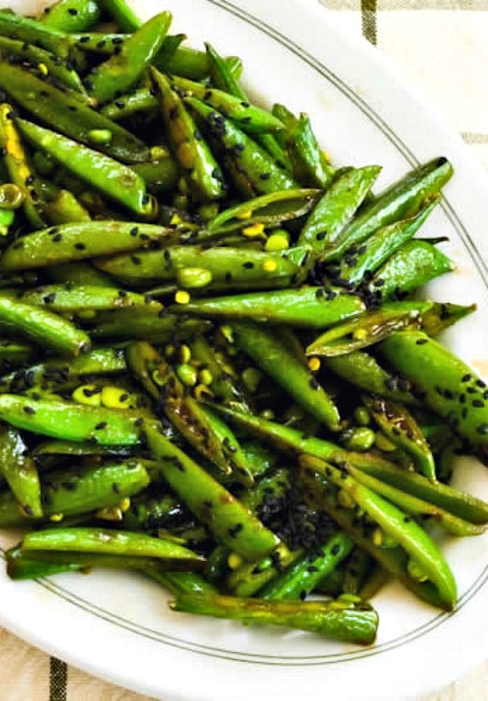 Early Summer Farmer's Market Salad with Cherries, Sugar Snap Peas, and Feta  - Joanne Eats Well With Others