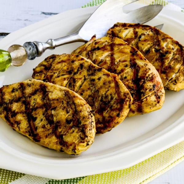 Grilled Chicken with TarragonMustard Marinade Kalyn's Kitchen