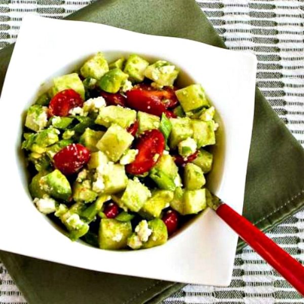 CrossCultural Jicama Avocado Salad Kalyn's Kitchen