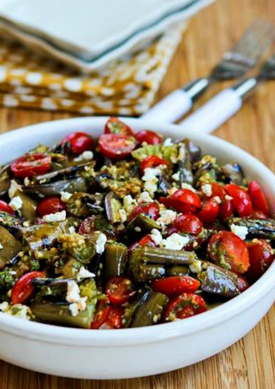 Kalyn's BEST Low-Carb and Keto Recipes for Vegetables on the Grill found on KalynsKitchen.com