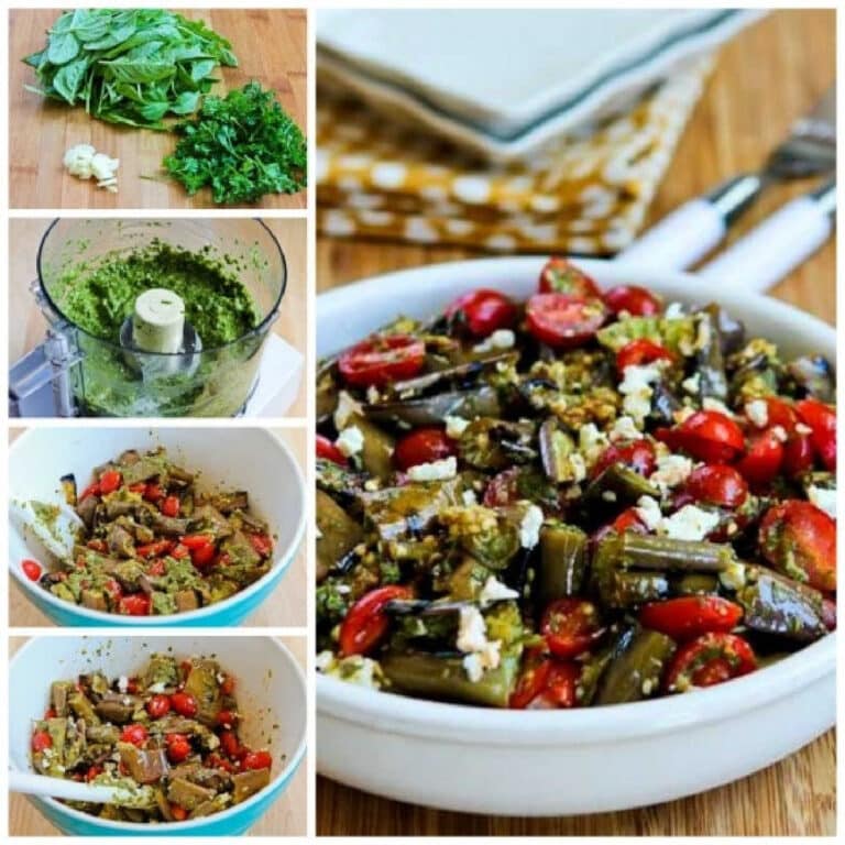 Grilled Eggplant Salad Kalyn's Kitchen