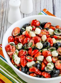 Tomato, Olive, and Fresh Mozzarella Salad
