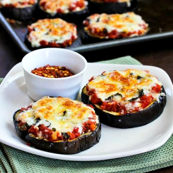 Julia Child's Eggplant Pizzas 