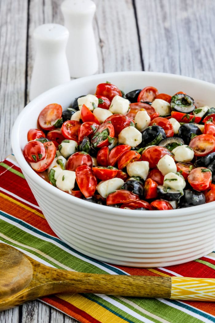 Tomato Olive and Fresh Mozzarella Salad Kalyn s Kitchen