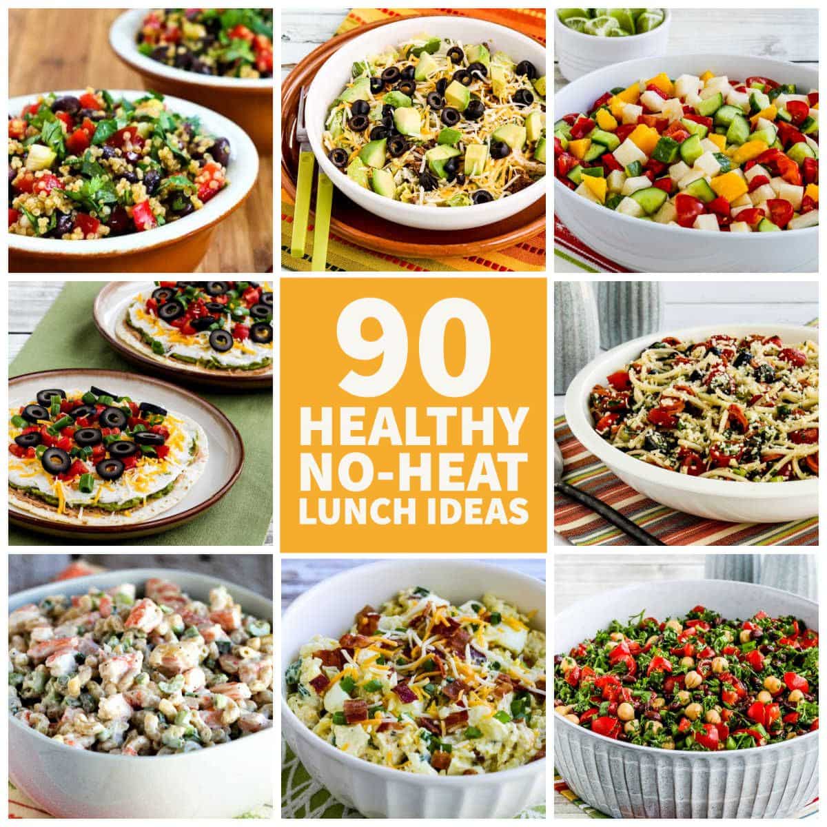 90 Healthy No-Heat Lunch Ideas