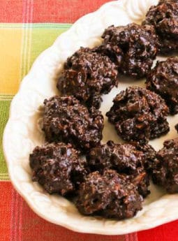 Sugar-Free Flourless Chocolate Coconut Drops