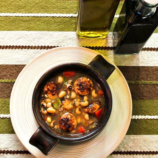Lucky Black-Eyed Pea Soup thumbnail image of soup in bowl