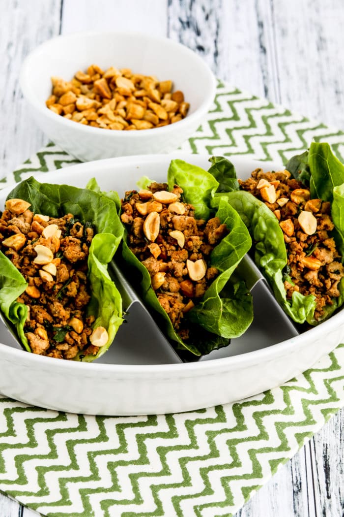 Asian Lettuce Cups with Spicy Ground Turkey (Video) – Kalyn's Kitchen