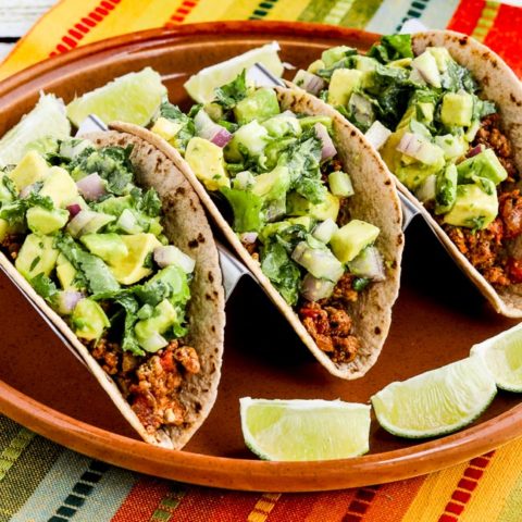 Ground Turkey Green Chile Tacos with Avocado Salsa (Video) – Kalyn's ...