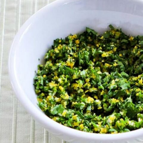 Easy Gremolata Recipe