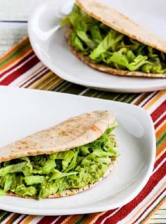 Square image for Spicy Avocado in Low-Carb Pita Bread