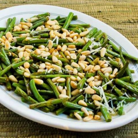 Green Beans with Lemon, Parmesan, and Pine Nuts