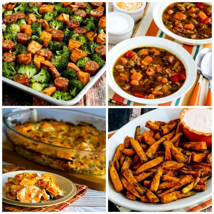 Favorite Healthy Sweet Potato Recipes top photo collage