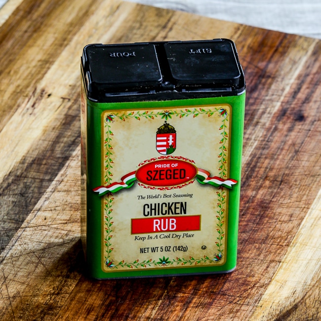 Szeged Chicken Rub package square image